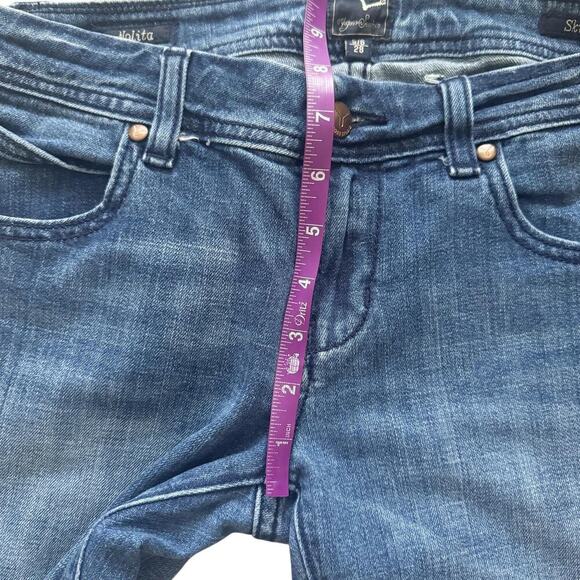 Vigoss Studio Nolita Skinny Jeans Womens 28 Blue Denim low rise Slim Fit Pants - Picture 9 of 16